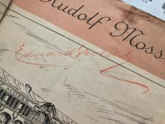 Q 00/1773 : Rudolf Mosse-Code mit Mosse-Condenser (1922)