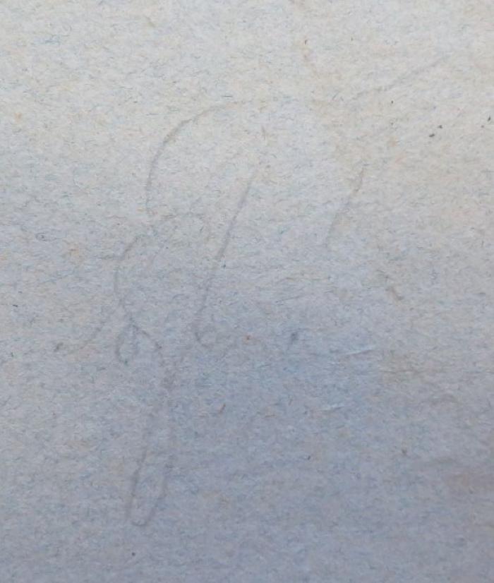 - (unbekannt), Von Hand: Monogramm; 'ATG![?]'. 