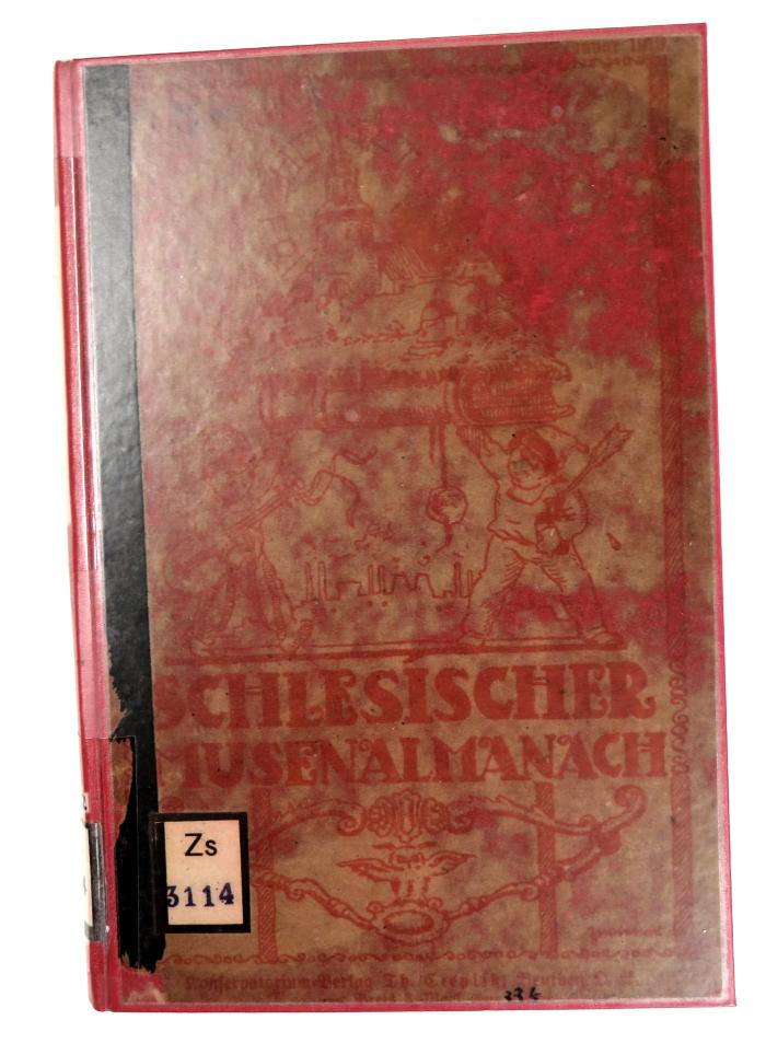 Zs 3114 : Schlesischer Musenalmanach. Vierteljahrsbücher für schlesische Kunst Jg. 5.1919. 2. Vierteljahrsband. (1919)