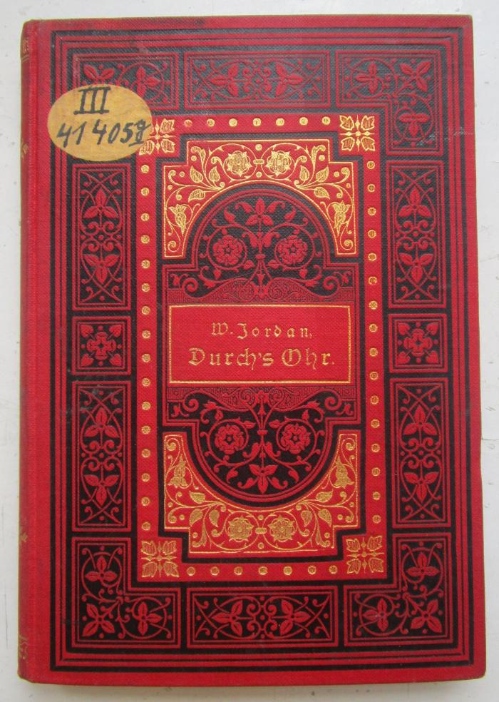 III 41405 g: Durch's Ohr : Lustspiel (1901)