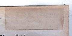 - (Claus[?], H.[?]), Überklebt: Name; 'H.[?] Claus[?]'. 