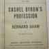 III 81960 3.Ex.: Cashel Byron's profession. Also the admirable Bashville and an essay on modern prizefighting (1914)