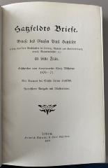 00/21144 : Hatzfeldts Briefe (1907)