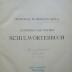 Sa 503 b x: Lateinisch-deutsches Schulwörterbuch mit besonderer Berücksichtigung der Etymologie (1911)