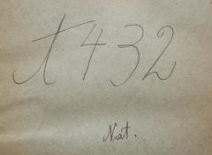 - (Israelitische Kultusgemeinde Troppau), Von Hand: Signatur; 'A 432 Nat.'. 