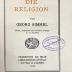 00/23316 : Die Religion (1912)