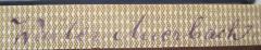 - (Auerbach, Walter), Von Hand: Name, Autogramm; 'Walter Auerbach'. 