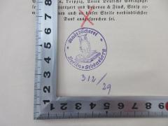 - (Stadtbücherei (Schöneberg, Berlin)), Stempel: Berufsangabe/Titel/Branche, Ortsangabe, Signatur; 'Stadtbücherei Berlin-Schöneberg
312/29'. 