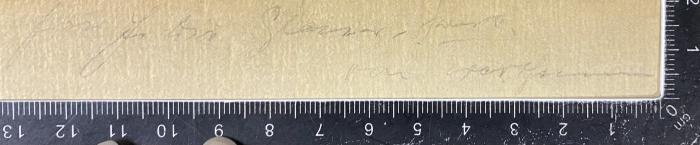 - (Glauer-Faust, [?]), Von Hand: Widmung; 'für Fr. Dir. Glauer-Faust, vom Verfasser'. 