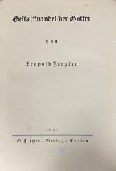 Q 00/2928 : Gestaltwandel der Götter (1920)