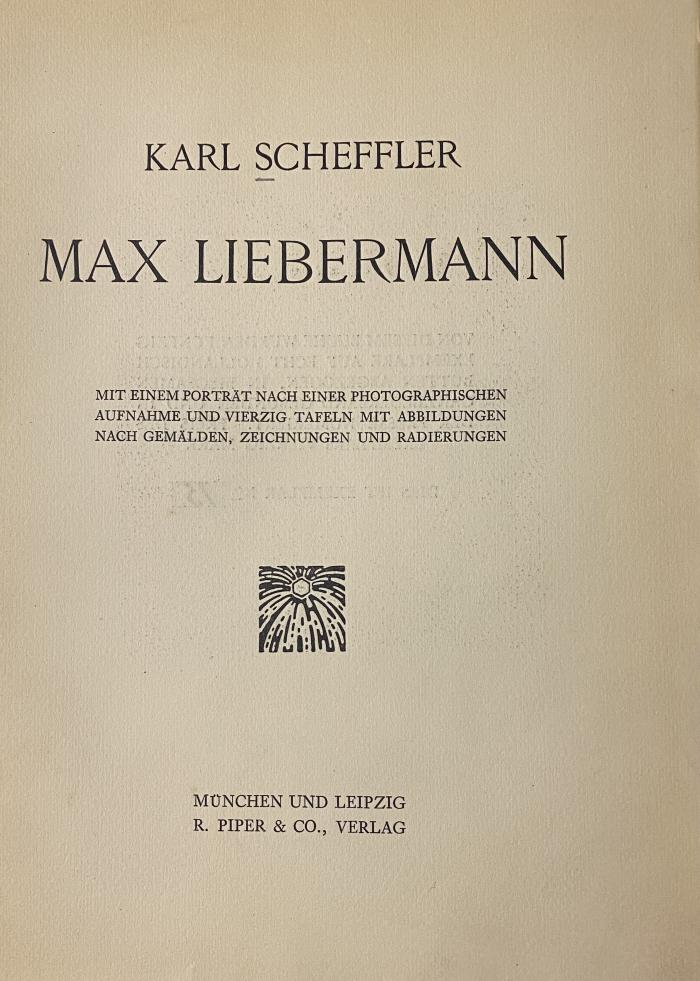 Q 00/563 : Max Liebermann (1906)