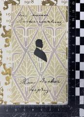 - (Becker, Hans), Etikett: Exlibris; 'Aus meiner Büchersammlung Hans Becker Leipzig'.  (Prototyp)