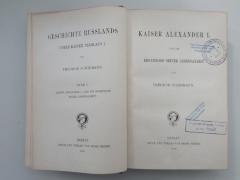 Oc 3182 1 (ausgesondert) : Geschichte Russlands unter Kaiser Nikolaus I. 1, Kaiser Alexander I. und die Ergebnisse seiner Lebensarbeit. (1904)
