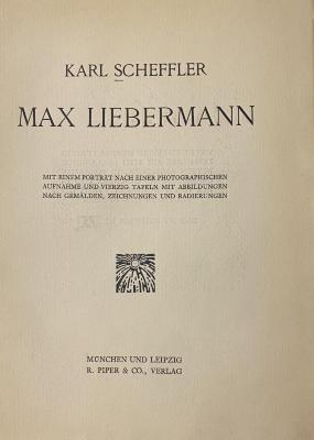 Q 00/563 : Max Liebermann (1906)