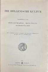 Q 00/2392 : Die hellenische Kultur (1905)