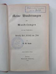 Ob 6115 (ausgesondert) : Meine Wanderungen und Wandelungen mit dem Reichsfreiherrn Heinrich Karl Friedrich vom Stein. (1858)
