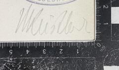 - (Küsthardt, Helfried), Von Hand: Autogramm; 'HKüsthardt'.  (Prototyp)