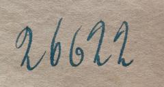 - (NSDAP-Gauarchiv Südhannover-Braunschweig), Von Hand: Nummer; '26622'. 