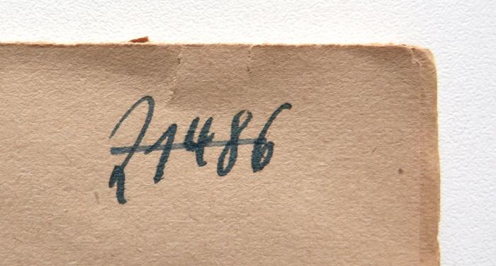 - (NSDAP-Gauarchiv Südhannover-Braunschweig), Von Hand: Nummer; '21486'. 