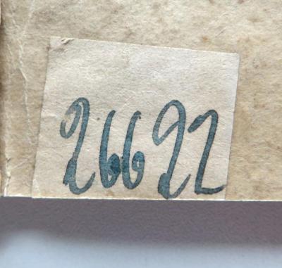- (NSDAP-Gauarchiv Südhannover-Braunschweig), Etikett: Nummer; '26622'. 
