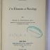 A 1 / BLA 1 : The Elements of Sociology (1908)