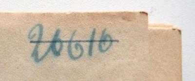 - (NSDAP-Gauarchiv Südhannover-Braunschweig), Von Hand: Nummer; '26616'. 