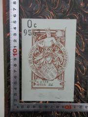 - (Hansemann, Adolph von;Otto, Georg), Etikett: Berufsangabe/Titel/Branche, Name, Inventar-/ Zugangsnummer, Exlibris; 'Aus der Bücherei von A.v. Hansemann
No. 2759
Abteilung 166
G. Otto
MDCCCCI
'. 
