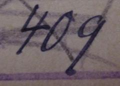 - (Schülerbibliothek der 10. Realschule Berlin), Von Hand: Nummer; '409'. 