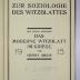 H 3 /MOO 1 : Zur Soziologie des Witzblattes (1915)