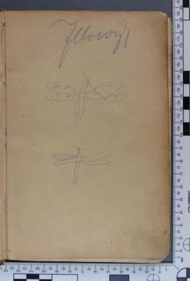 - (Illovy, Otto), Von Hand: Autogramm, Exlibris, Name; 'Illovy'. 