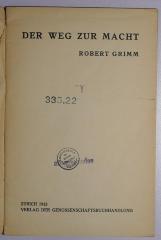 G 2/GRI 1 : Der Weg zur Macht (1932)