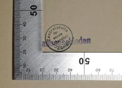 - (Zentralstelle für soziale Literatur Zürich), Stempel: Ortsangabe; 'Zentralstelle für soziale Literatur Zürich'.  (Prototyp)