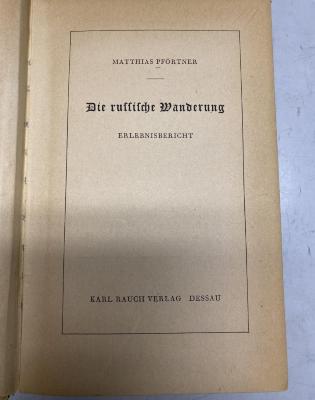 00/3114 : Die russische Wanderung : Erlebnisbericht (1943)