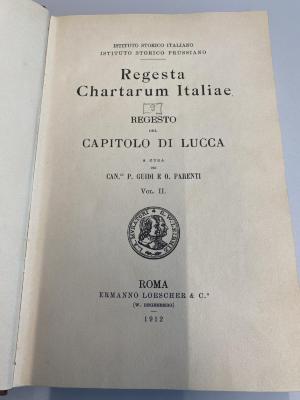 00/23454 Bd. 2 : Regesto del Capitolo di Lucca (1912)