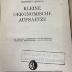 00/8906 : Kleine ökonomische Aufsätze (1931)