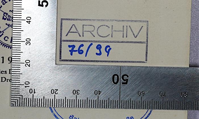 C / HER 9 : Geschichte der deutschen Mieterbewegung (1925);-, Stempel: Nummer, Signatur; 'Archiv 76/94'