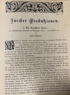 Q 00/1207 : Die Krankheit Heines (1897)