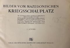 Q 00/259 : Bilder vom mazedonischen Kriegsschauplatz (1918)