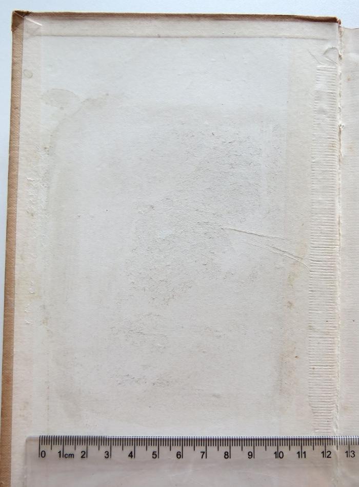 - (Bravmann (Yeshurun), David), Klebespuren: ; '[Tilgung eines Etiketts/Exlibris, mutmaßlich Bravmann, David]'. 