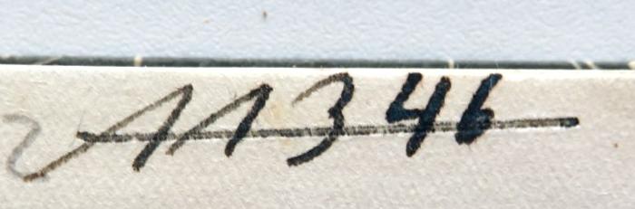 - (NSDAP-Gauarchiv Südhannover-Braunschweig), Von Hand: Signatur; '11346'. 