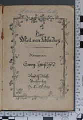  Der Wirt von Veladuz (1919)