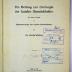 A 2 / WAL 1 : Ein Beitrag zur Ontologie der sozialen Gemeinschaften mit einem Anhang zur Phänomenologie der sozialen Gemeinschaften (1922)