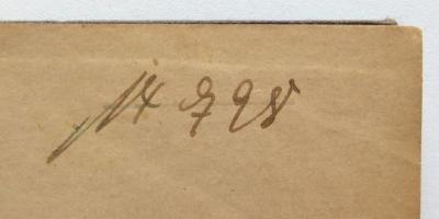 - (NSDAP-Gauarchiv Südhannover-Braunschweig), Von Hand: Signatur; '14798'. 