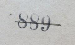 - (NSDAP-Gauarchiv Südhannover-Braunschweig), Stempel: Signatur; '889'. 