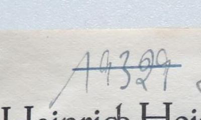- (NSDAP-Gauarchiv Südhannover-Braunschweig), Von Hand: Nummer; '19329'. 