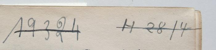 - (NSDAP-Gauarchiv Südhannover-Braunschweig), Von Hand: Signatur; '19324'. 