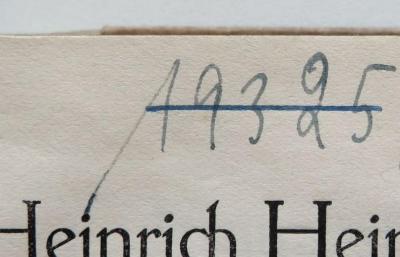 - (NSDAP-Gauarchiv Südhannover-Braunschweig), Von Hand: Nummer; '19325'. 