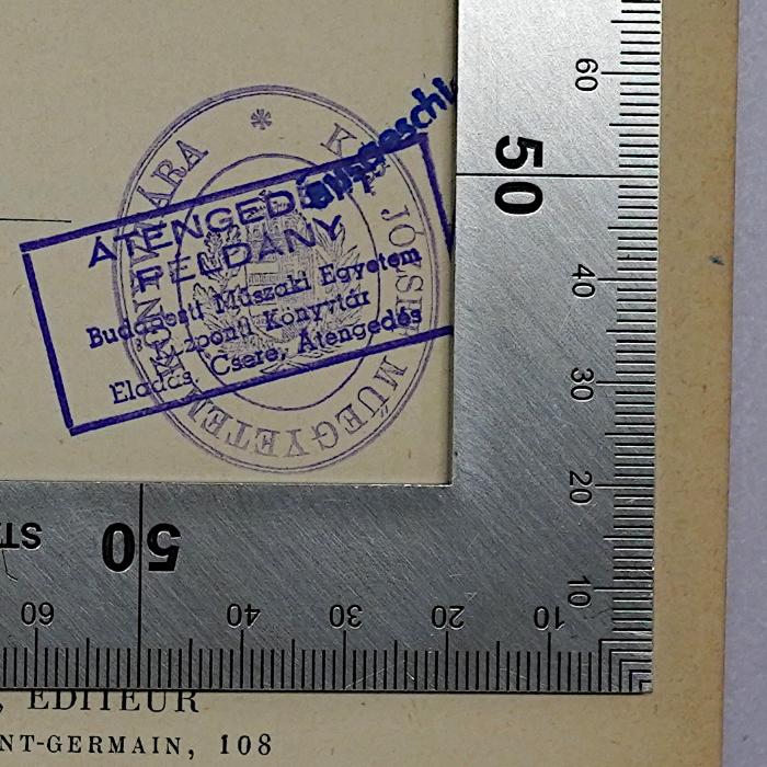 Ig 171 : Les Transformations Du Pouvoir (1899);- (Királyi József Műegyetem/ Königliches Joseph-Polytechnikum), Stempel: Wappen, Name; 'Kir. József Müegyetem Könyvtara'. 