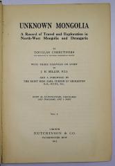 V 4375-1;V 4375-2 ; ;: Unknown Mongolia, Vol. 1 und 2 (1913)