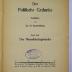 Be 938-1 bis 4 : Der politische Gedanke. 1 bis 4
 (1922, 1927)
